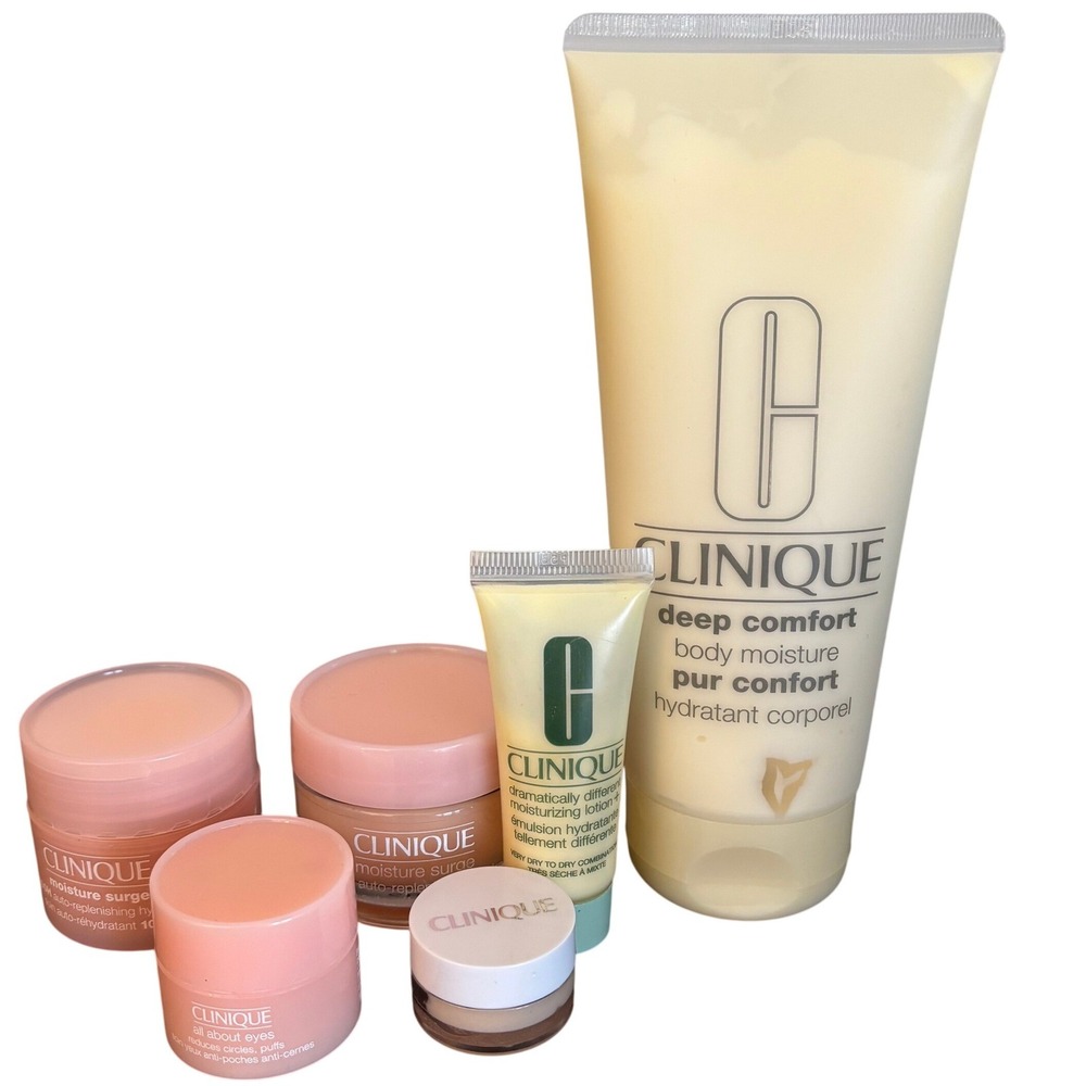 Clinique Skincare Set‎ | Deep Comfort, Lotion, Moisture Surge, All About Eyes